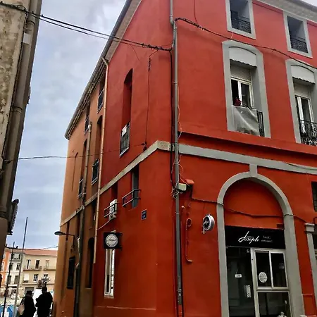 Grand Loft De Charme Climatise Au Coeur Du Vieux Sete, A 20 Pas Du Canal Lejlighed