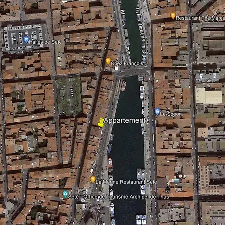 Apartman Grand Loft De Charme Climatise Au Coeur Du Vieux Sete, A 20 Pas Du Canal *